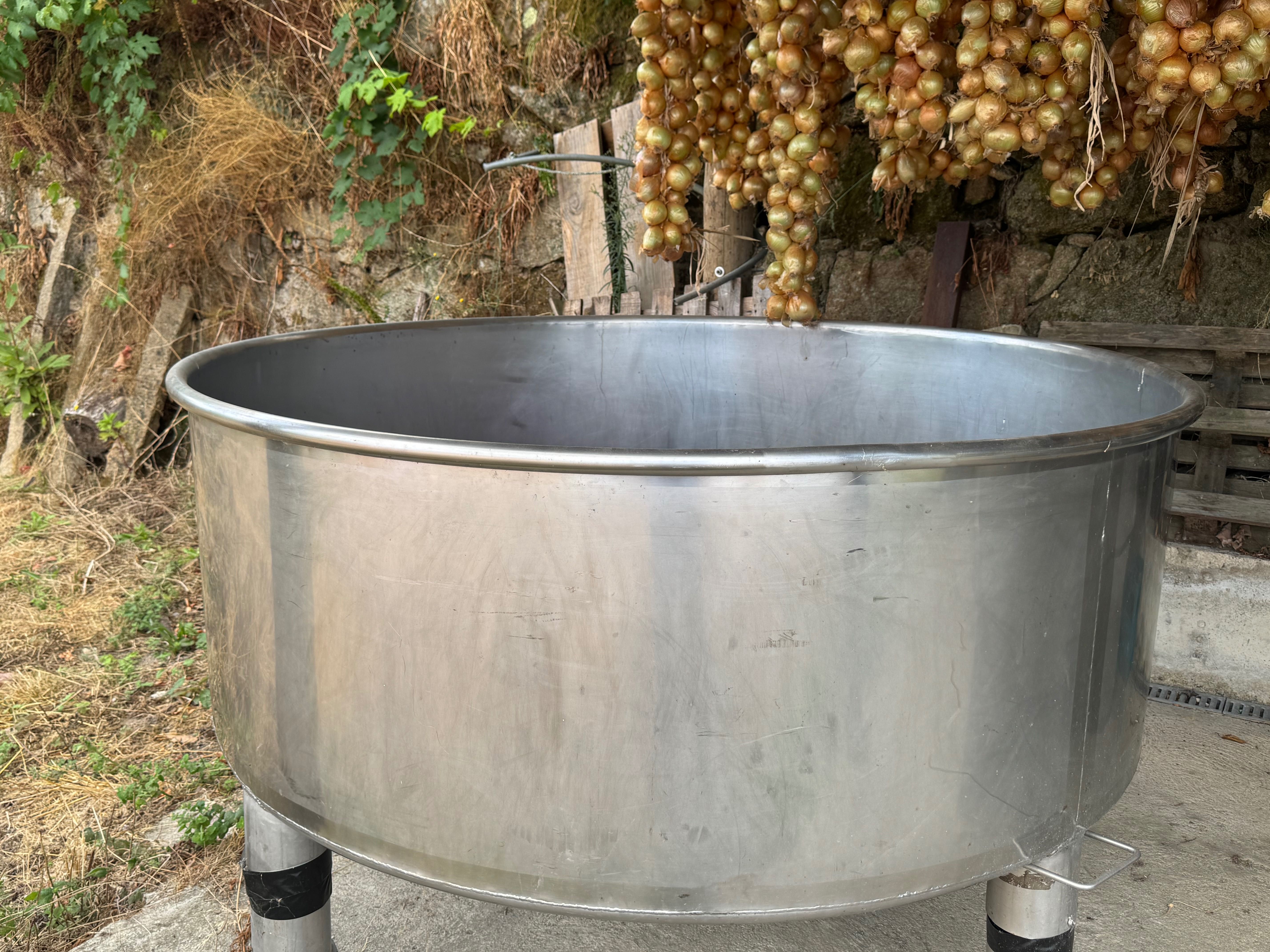 Lagar em INOX 1500 lts
