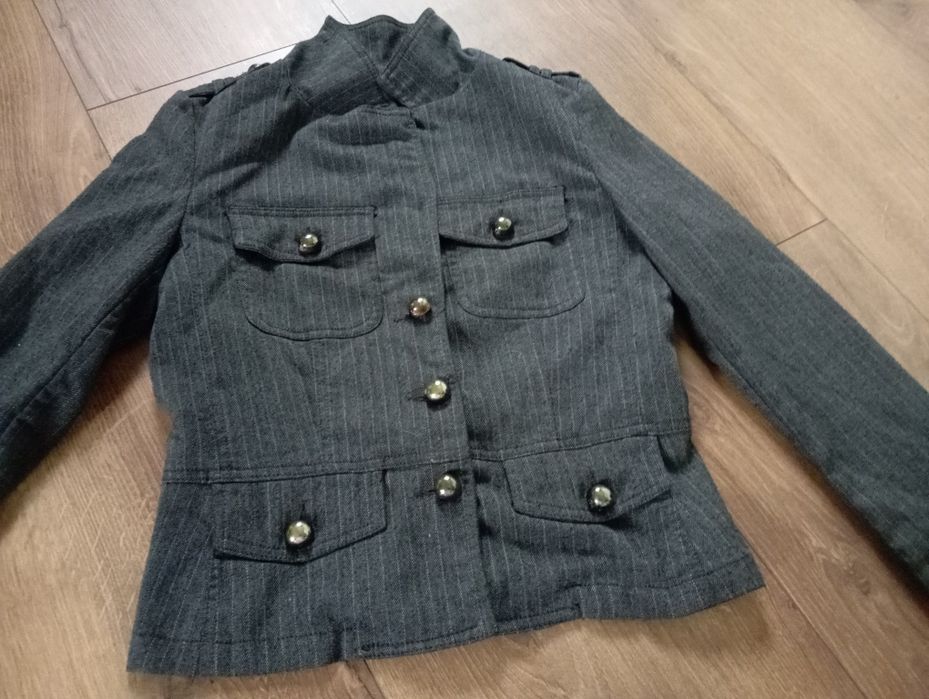 Szary żakiet rozmiar M