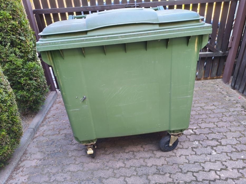 Pojemniki kosz kubeł śmietnik na odpady 1100 l