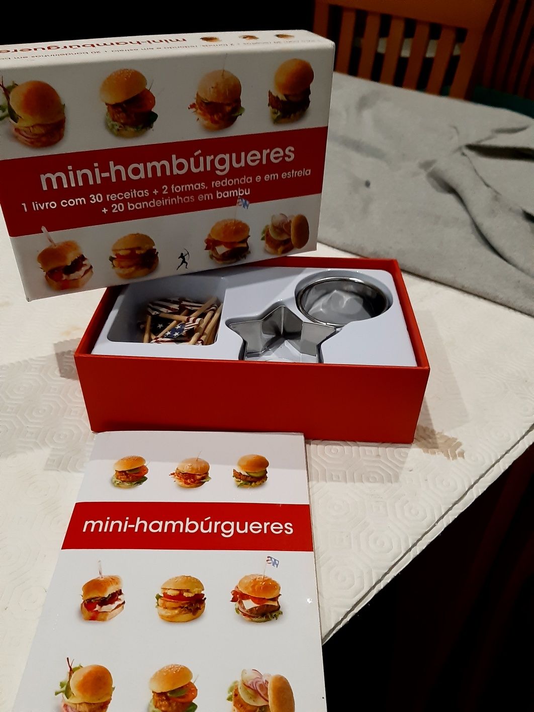 Livro mini- hambúrgueres
