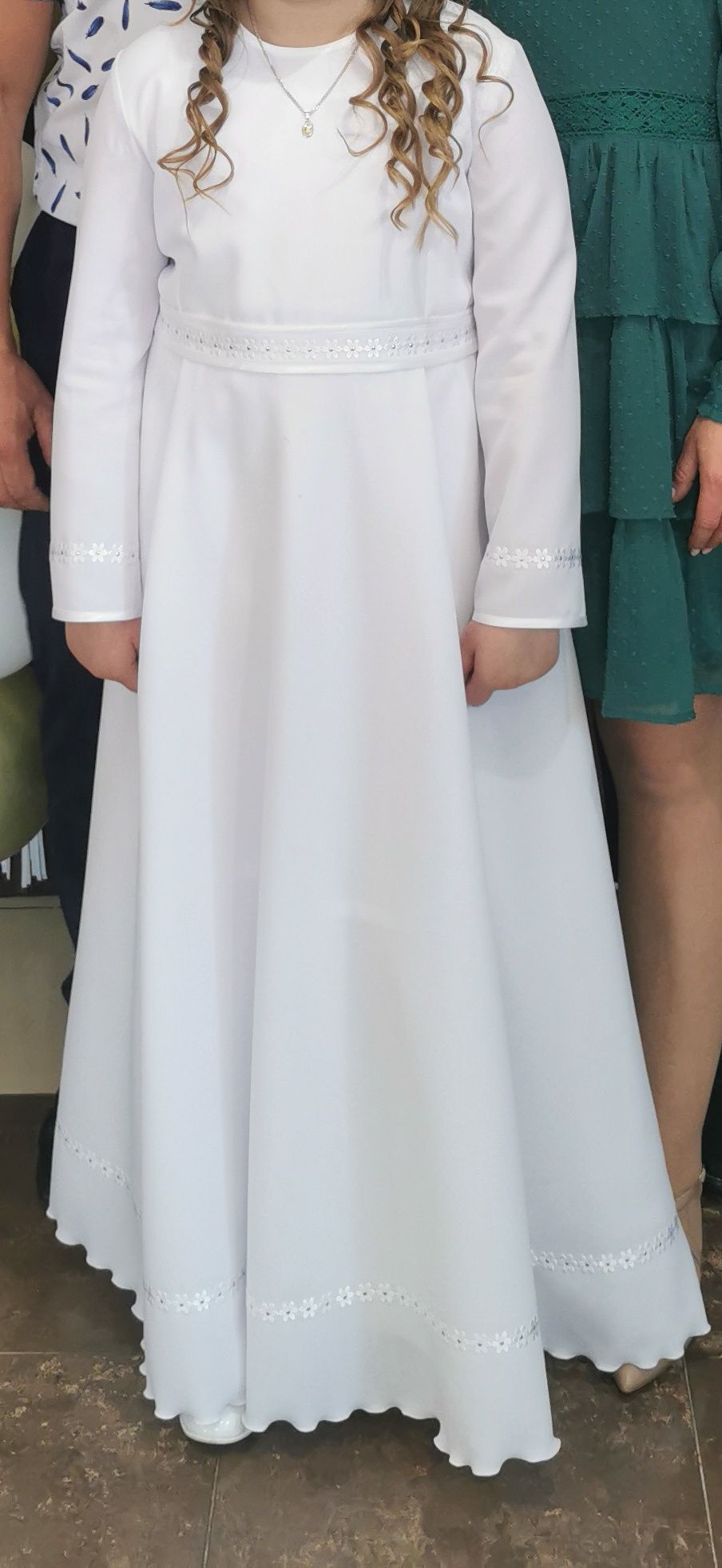 Sukienka komunijna+torebka  firmy Korbik model SA-43