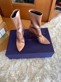 botas rose gold stuart weitzman 36 como novas