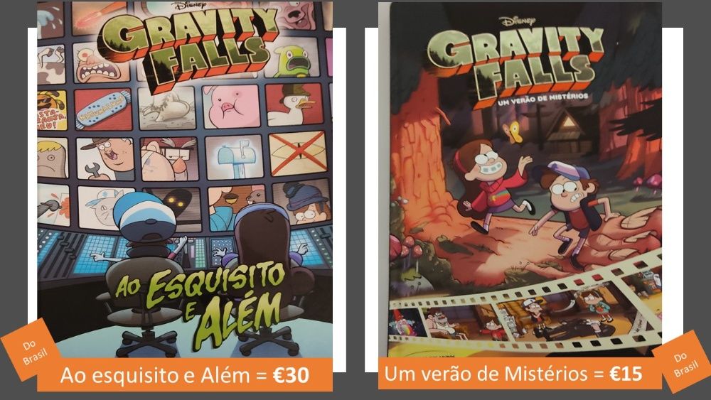 Livros Gravity Falls