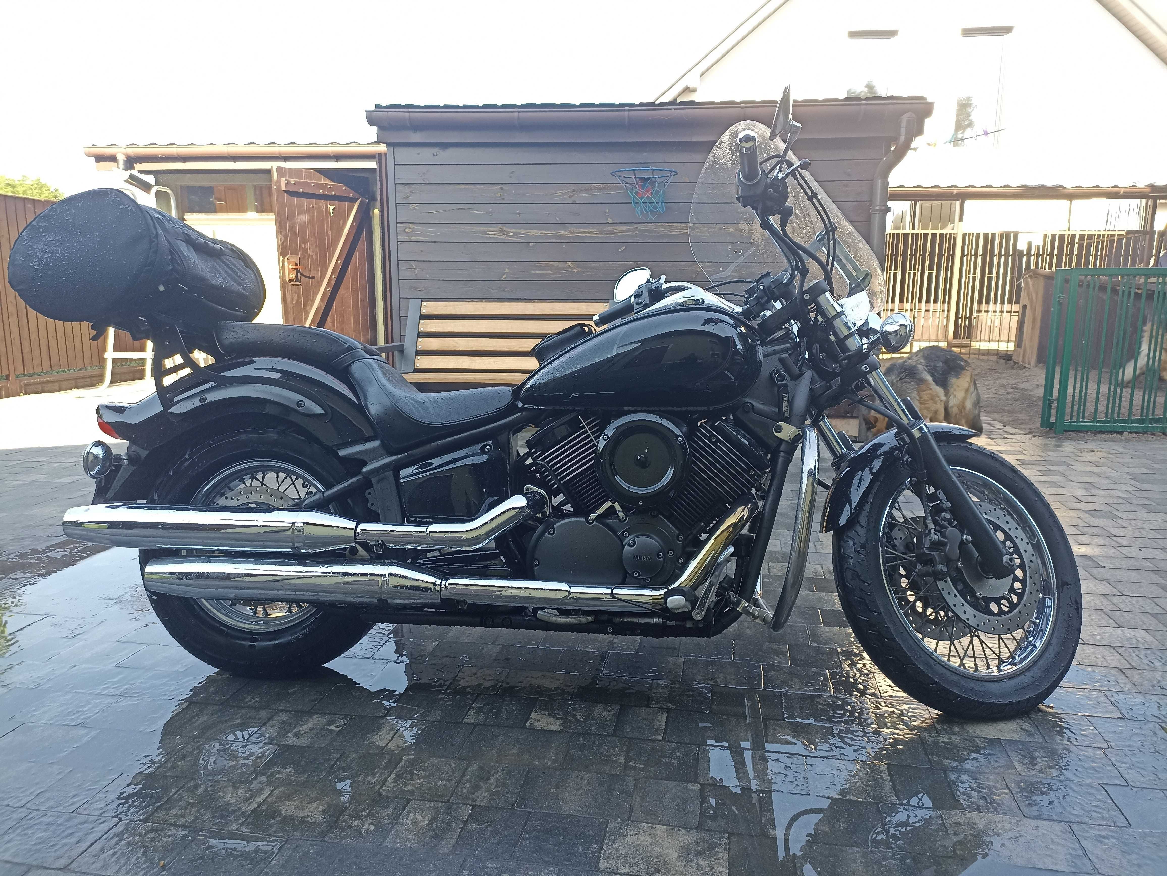 Sprzedam motocykl Yamaha Drag Star 1100 custom 2007r przebieg 15800km