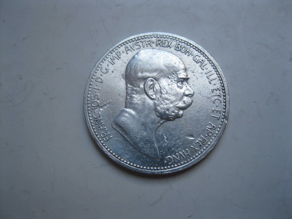 Продам юбилейную монету Австрии времен Франца-Иосифа из серебра.