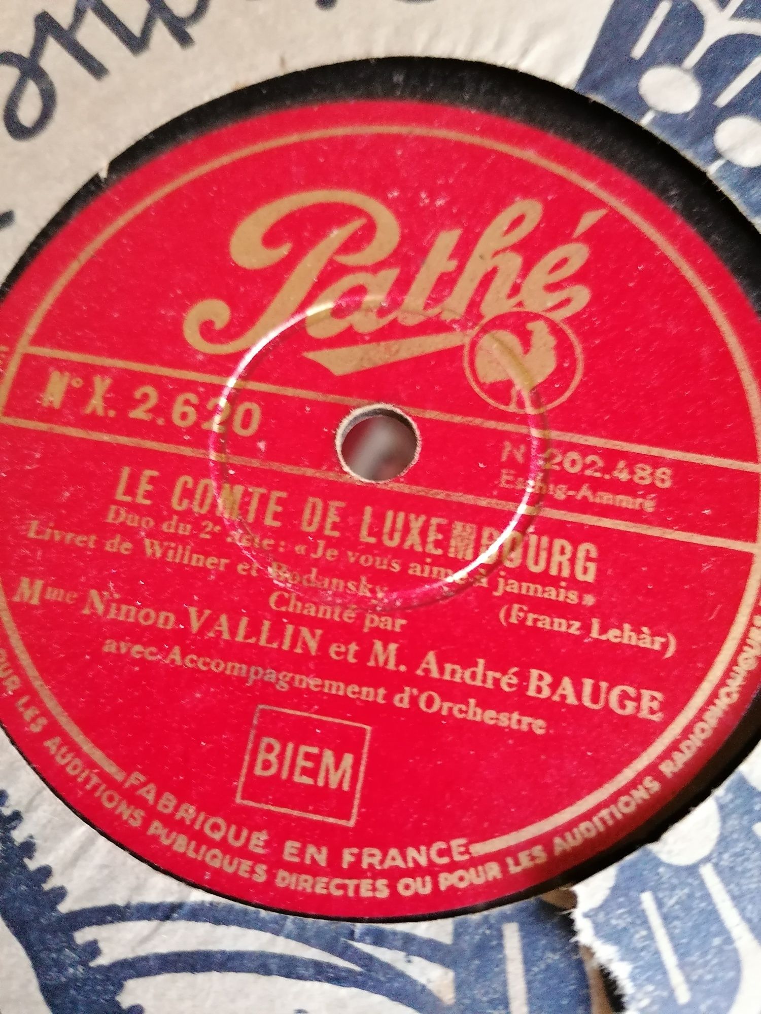 Discos 78 rpm Vintage