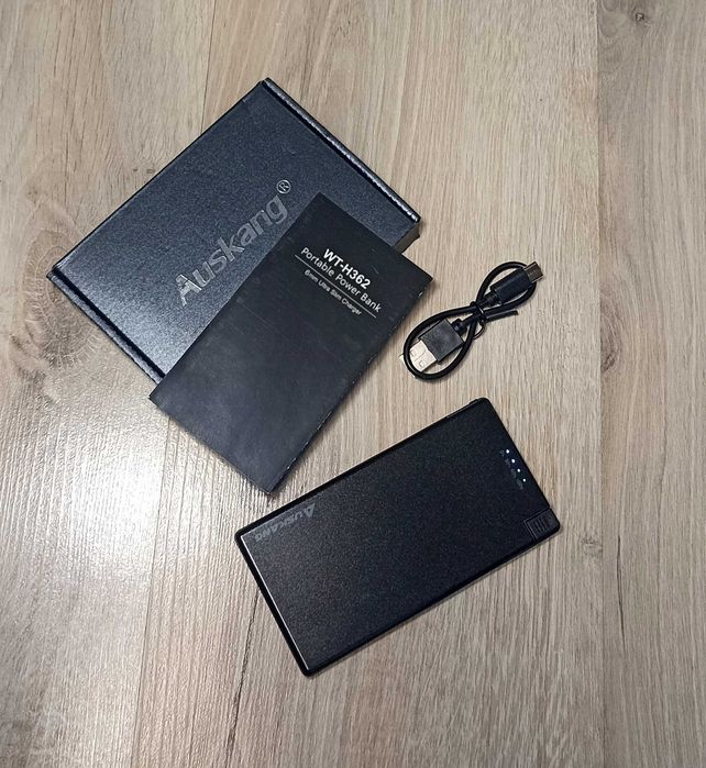 Ультратонкий power bank auskang wt-h362 5000mah Аксесуари комплектуючі