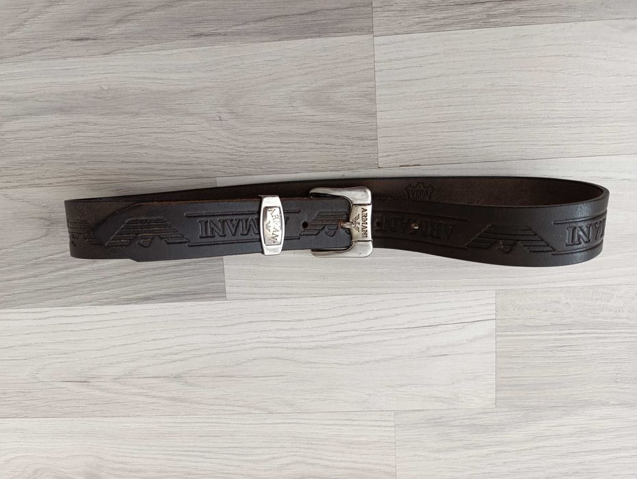 Пояс шкіряний ARMANI