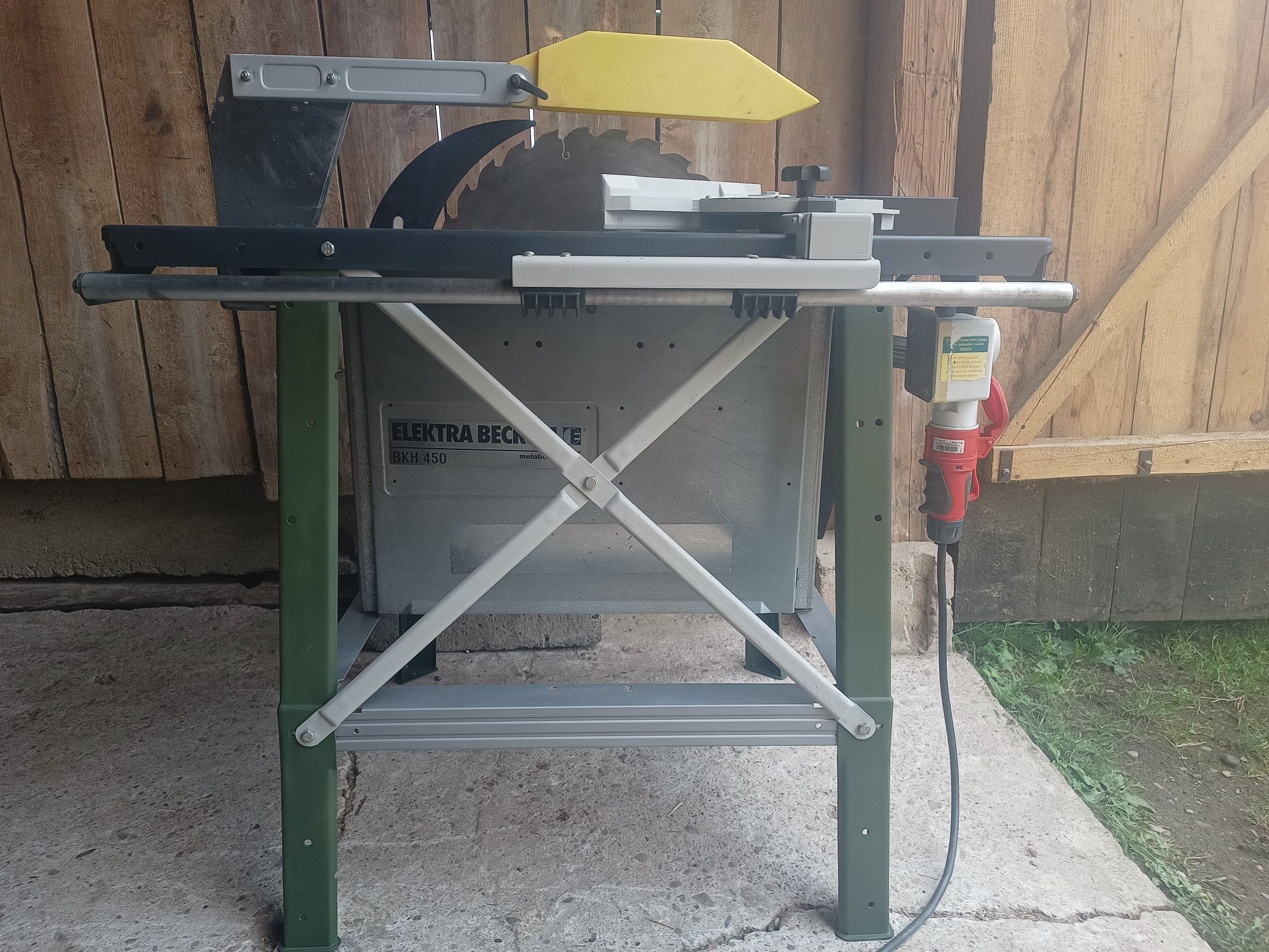 Piła stołowa 5,5 kW krajzega 400v cerkularka cyrkularka cerkulatka