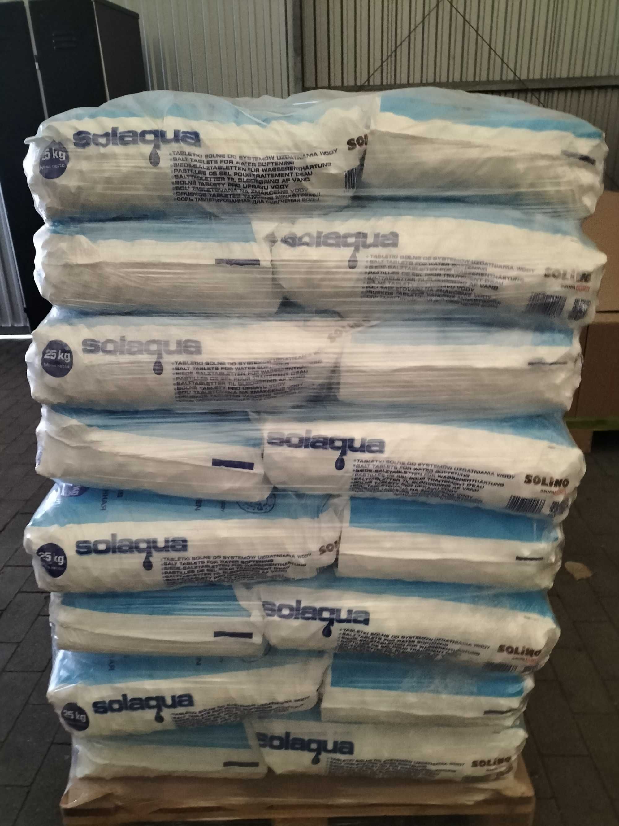 Tabletki solne do zmiękczania wody 1000kg Orlen sól w tabletkach