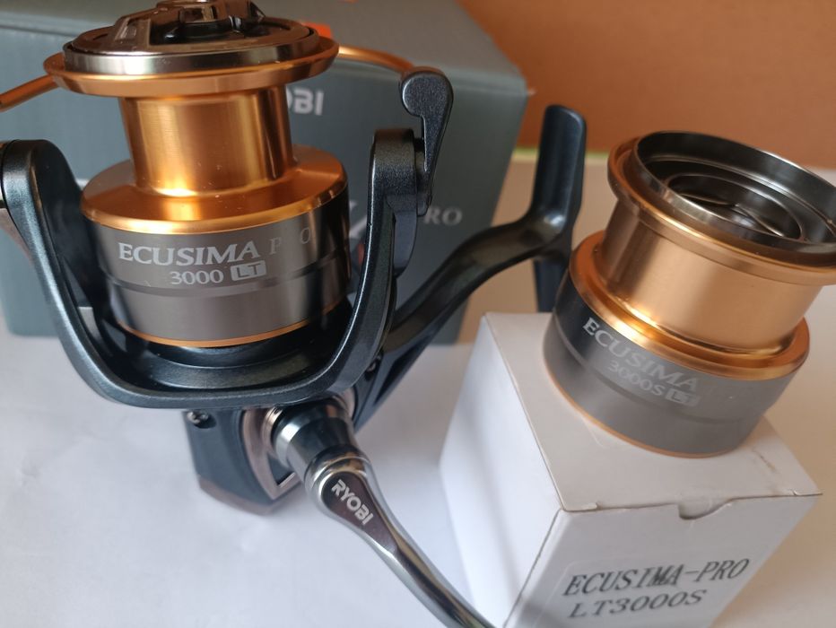 Катушка Ryobi Ecusima Pro LT3000 + запасная шпуля .Новая