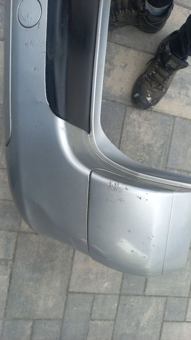 Peugeot 307 sw kombi zderzak tyl tylny srebrny ezrc