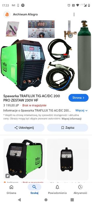 Spawarka tig pro 200