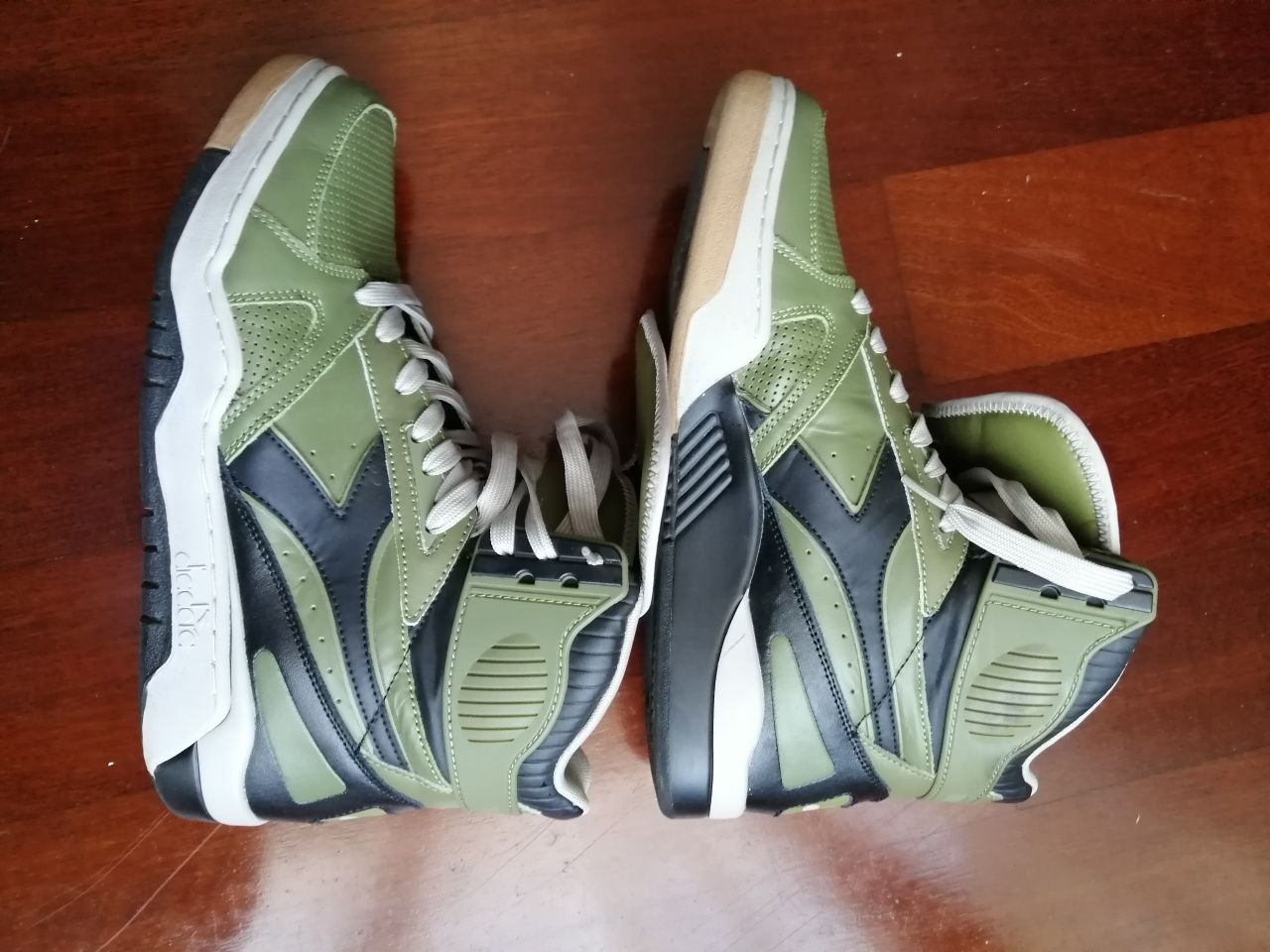 Sapatilhas basquetebol diadora n°43 estilo vintage como novas