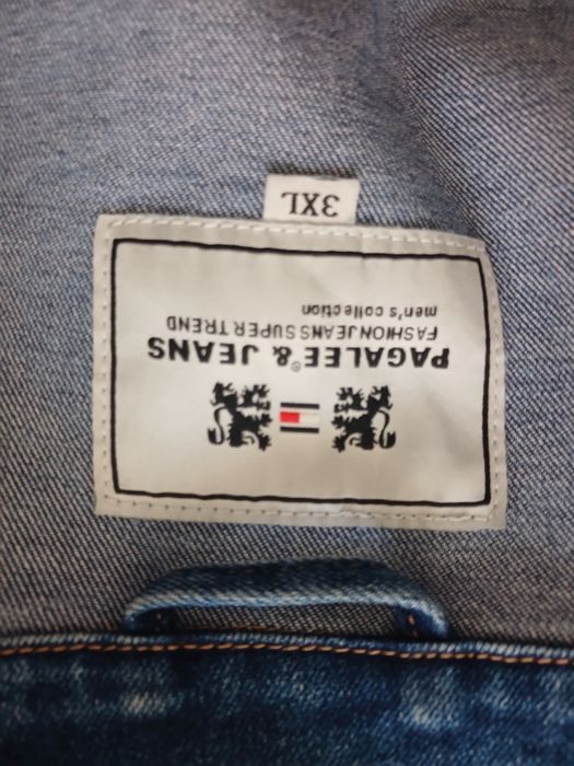 Джинсовый пиджак 52 р.