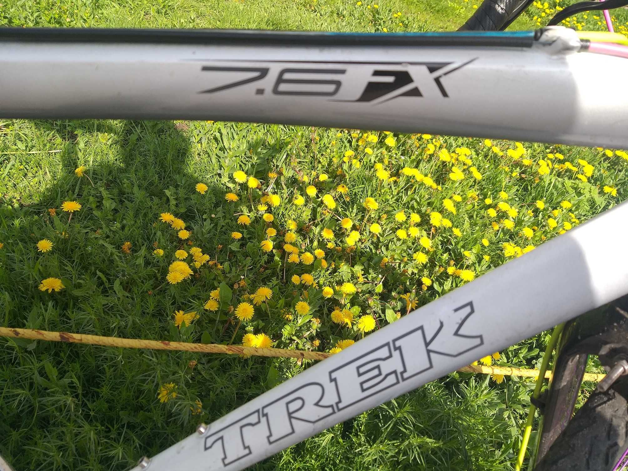 Trek FX7.6, велосипед гревел (циклокросс), ростовка L (20), колёса 28