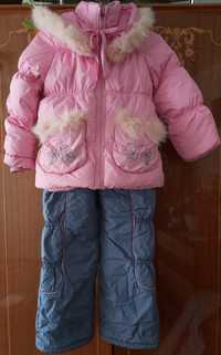 Дитячий зимовий костюм (122 см)