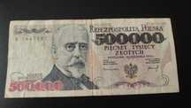 500.000 zł pieniądz papierowy
