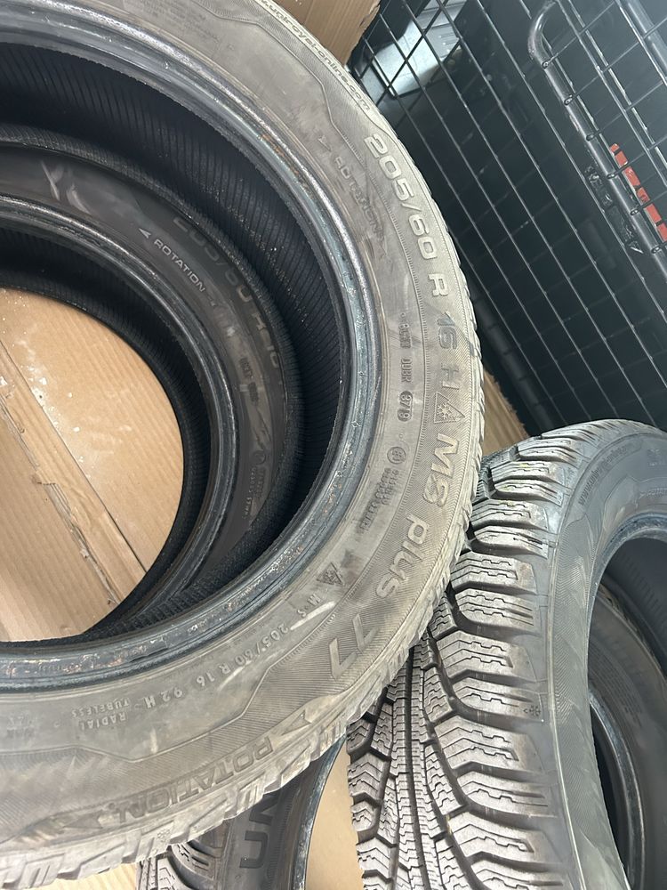 Opony zimowe Uniroyal 205 60r16 h ms plus 77