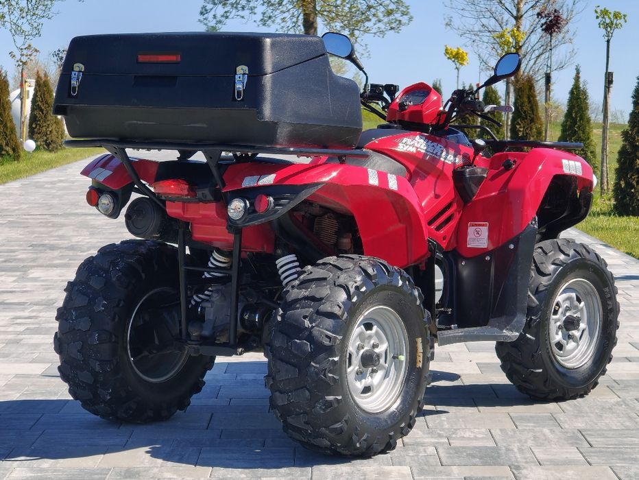 Quad/ Sym Raider 600 / 4x4 / duży  , mocny , wyciagarak , kufer, hak!