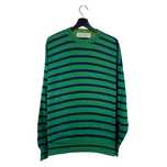 Sweter z okrągłym dekoltem w paski Iceberg Vintage