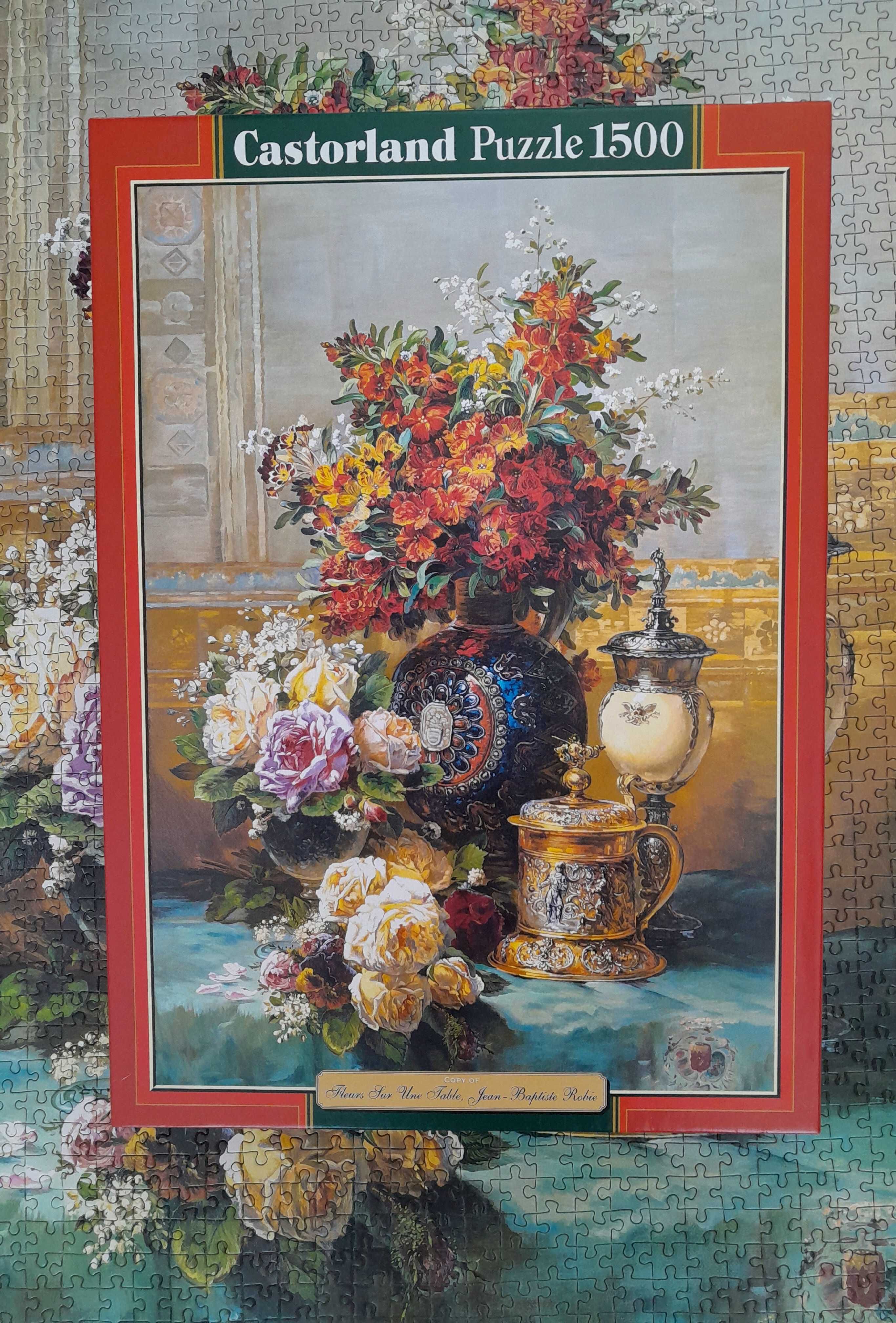 Puzzle castorland -dwa pudełka