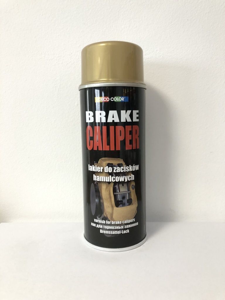 Lakier do malowania zacisków złoty Deco Brake Caliper