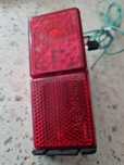Lampa tylna rowerowa na dynamo prl