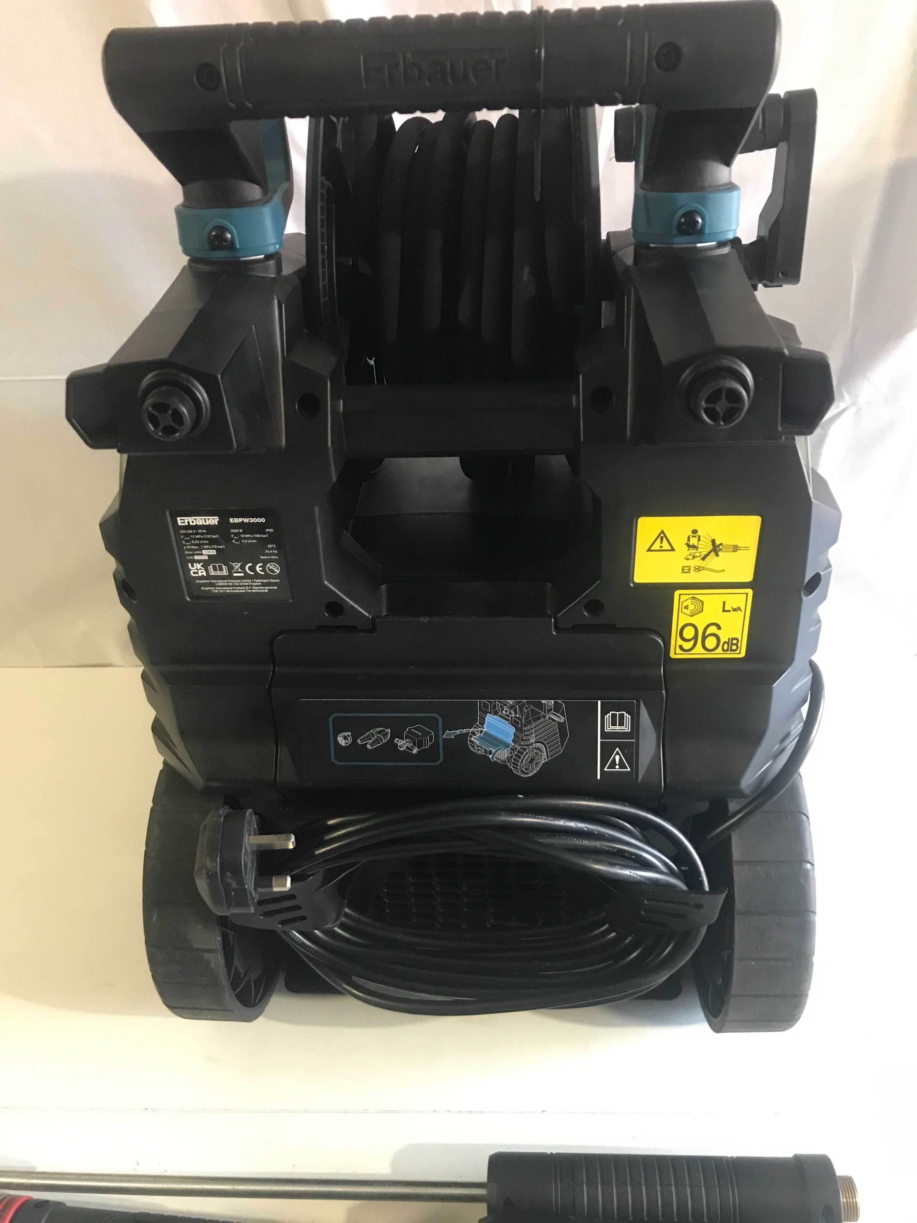 Мийка високого тиску ERBAUER EBPW3000, 180BAR, 3000W з Англії