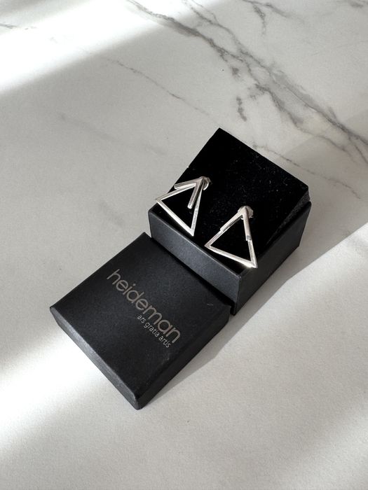 Heideman kolczyki w kolorze srebrne ozdobne modne