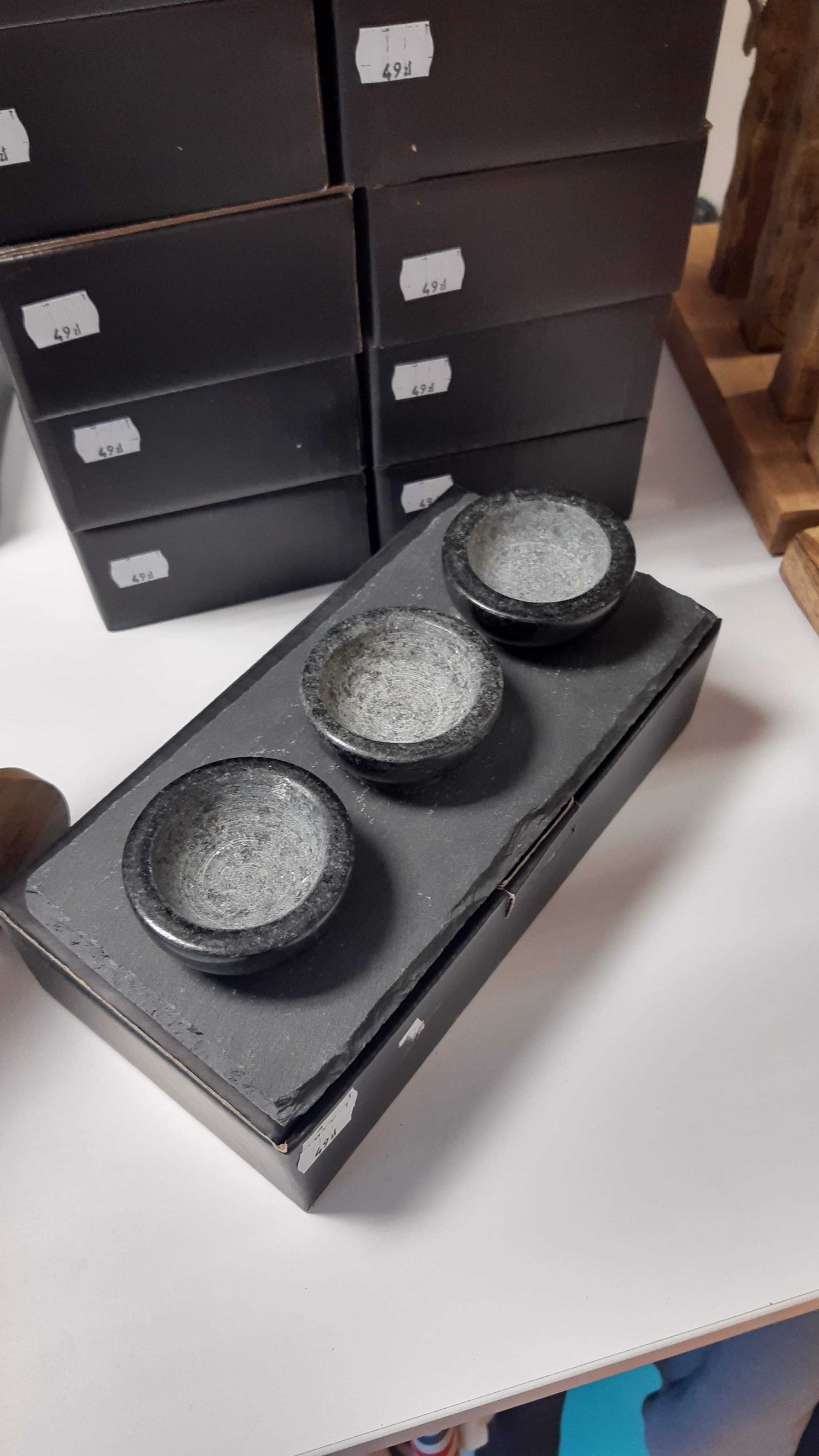 REEKO ZESTAW ceramicznych pojemników na sosy/dipy/przyprawy! OUTLET!