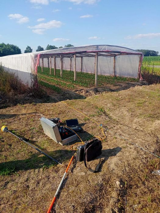 SZUKANIE WODY MAZOWSZE, Otwock . Tomografia elektrooporowa