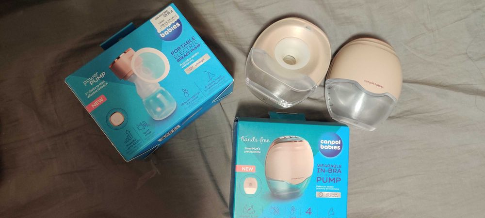 Breast pump - bezprzewodowy laktator elektryczny muszlowy