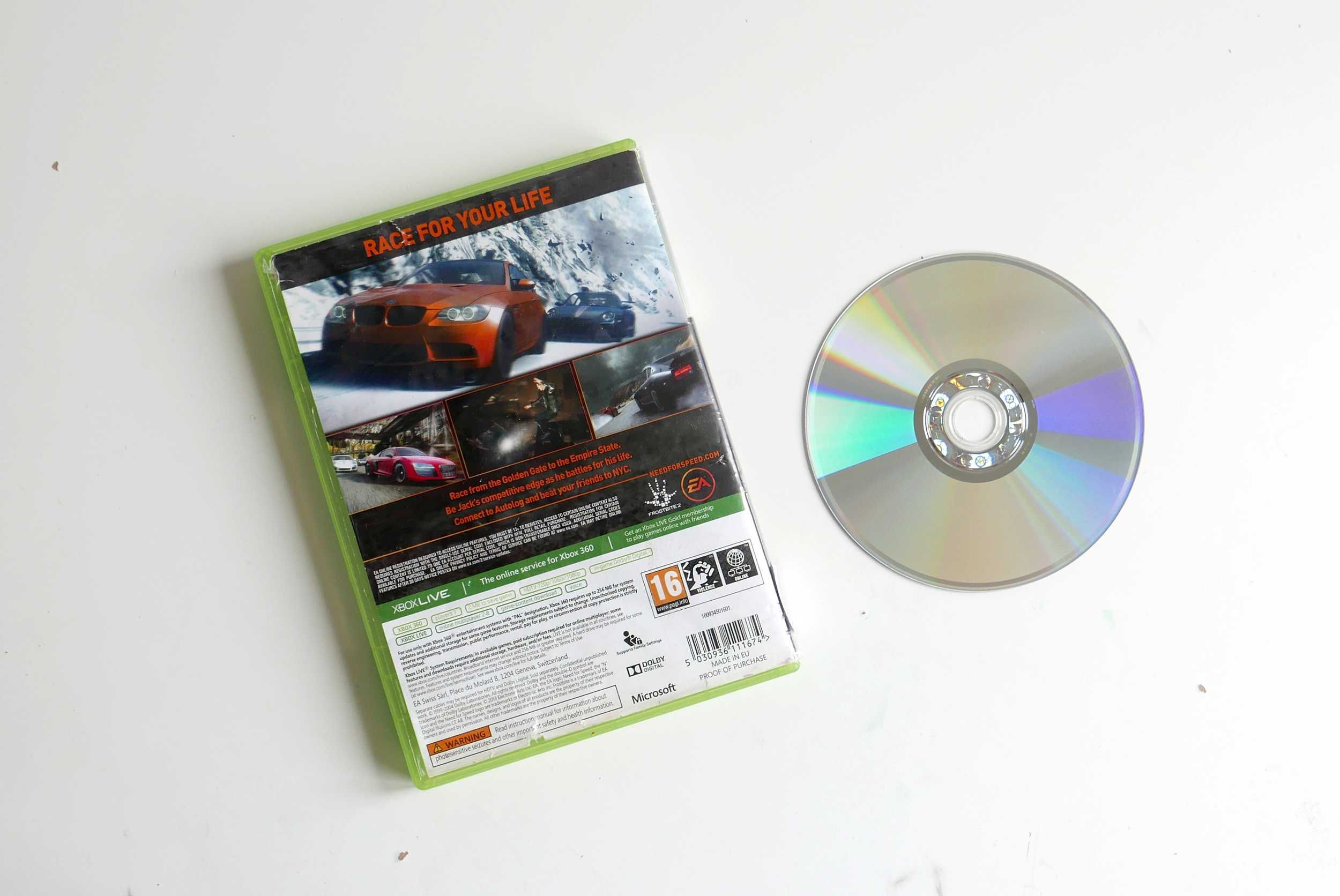 Need for Speed NFS The Run XBOX 360