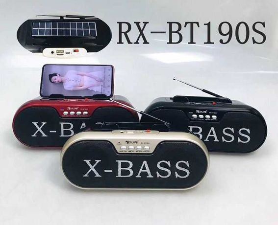 НОВЫЕ! GOLON RX-BT190S блютуз колонка MP3 FM Радио солнечная батарея