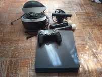 Ps4+VR com câmera e controles