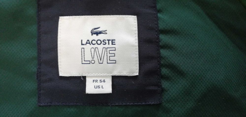 Kurtka puchowa zimowa Lacoste rozmiar L