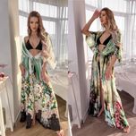 Женская шифоновая туника макси M-XL жіноча пляжна туніка шифон