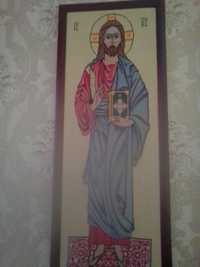 Ікона "Ісус Христос" на полотні