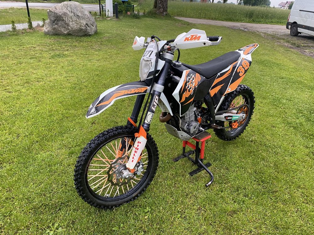 KTM 450 exc sprzedam plus podstopka zarejestrowany