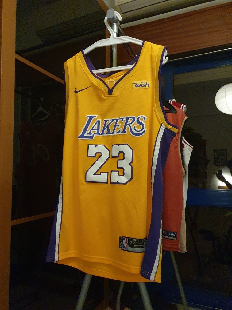 Jersey camisola nba e high-school Kobe/Lebron