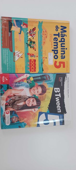 Manuais 5° ano HGP e INGLÊS