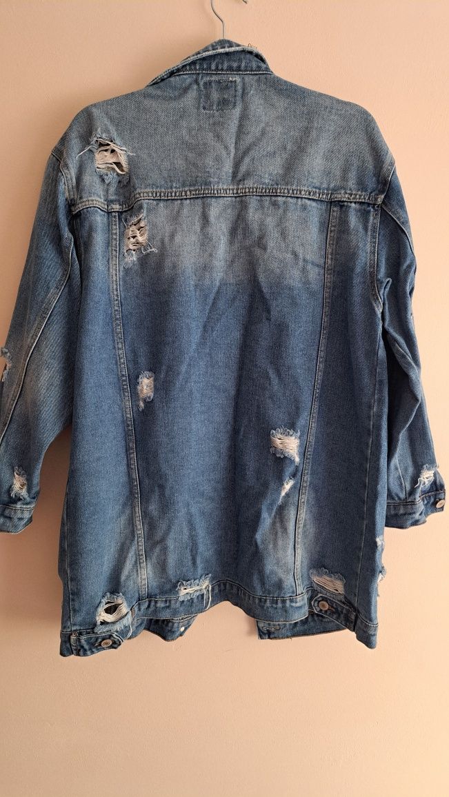 Kurtka dżinsowa oversize xl