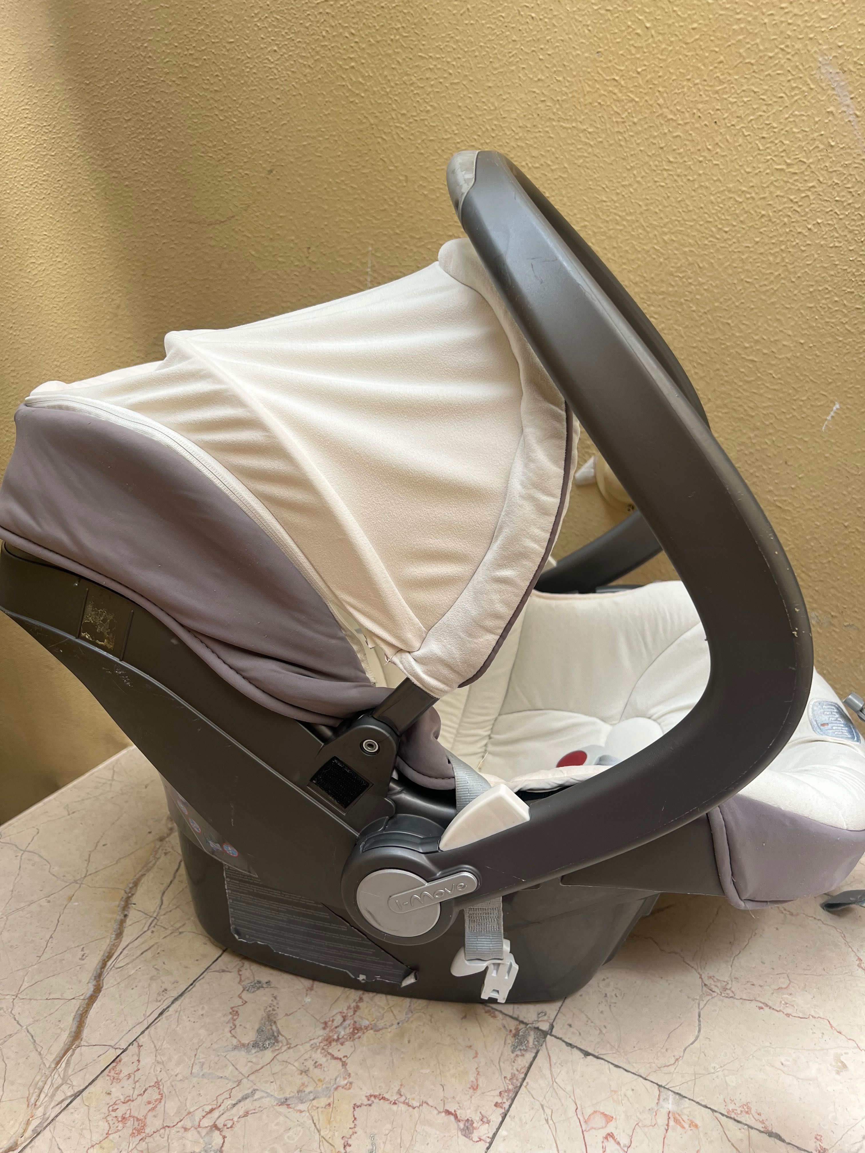 Carrinho de bebê 3 peças +isofix chicco
