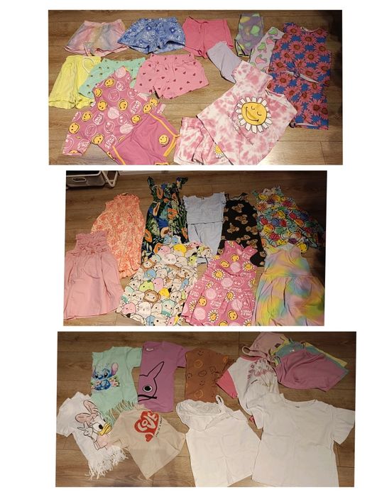 Sukienki t-shirty koszulki spodenki komplety
