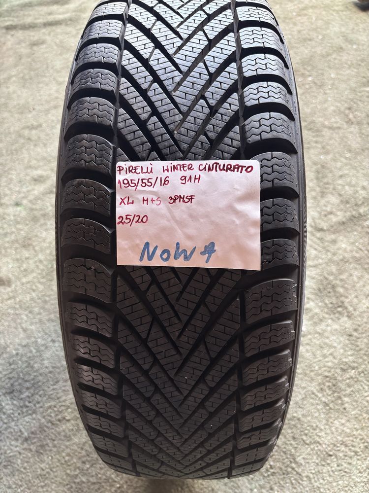 195/55R16 91H PIRELLI WINTER CINTURATO opona zimowa demo M+S 3PMSF