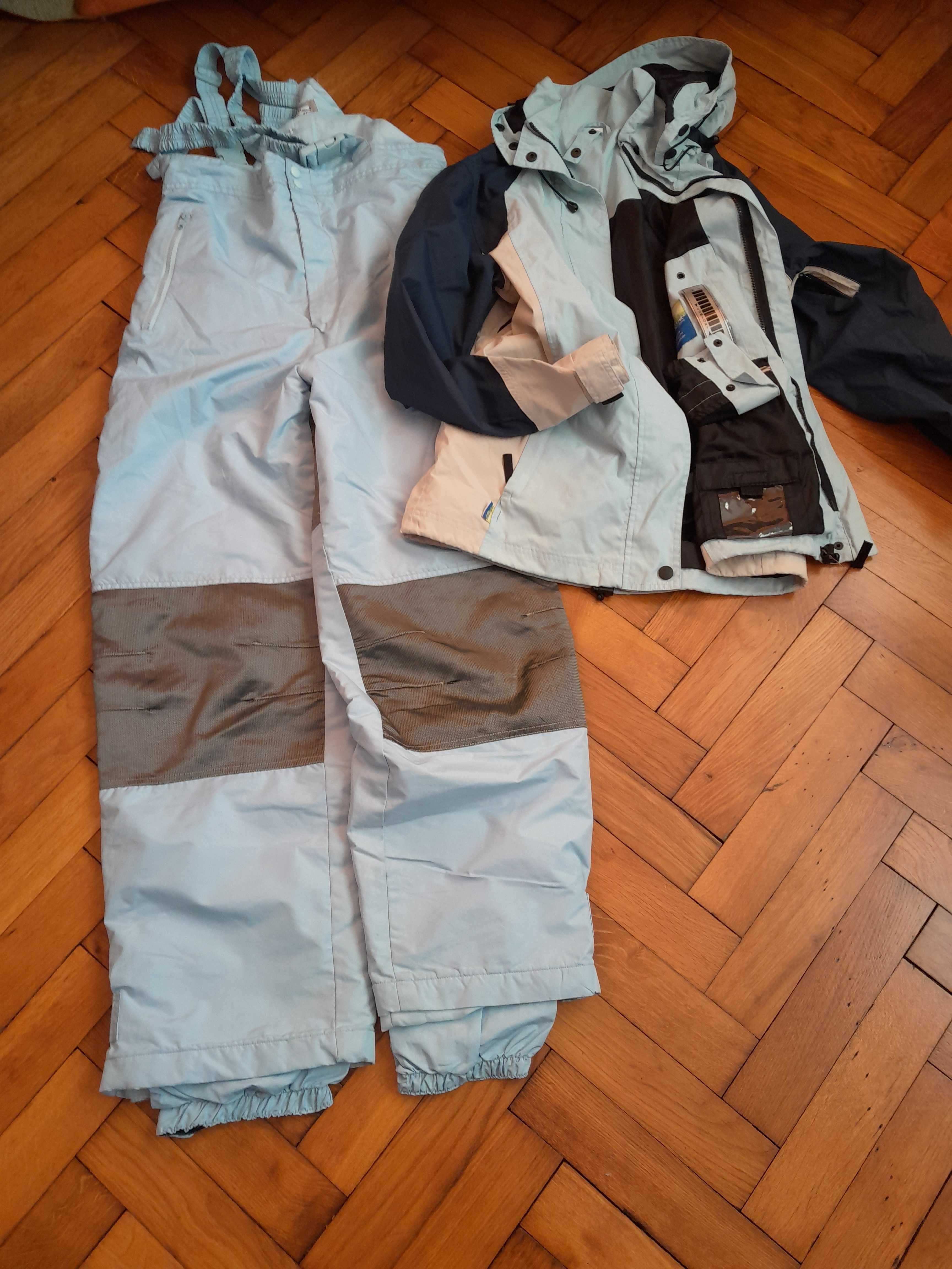 kurtka narciarska termoaktywna L, spodnie  do 176cn