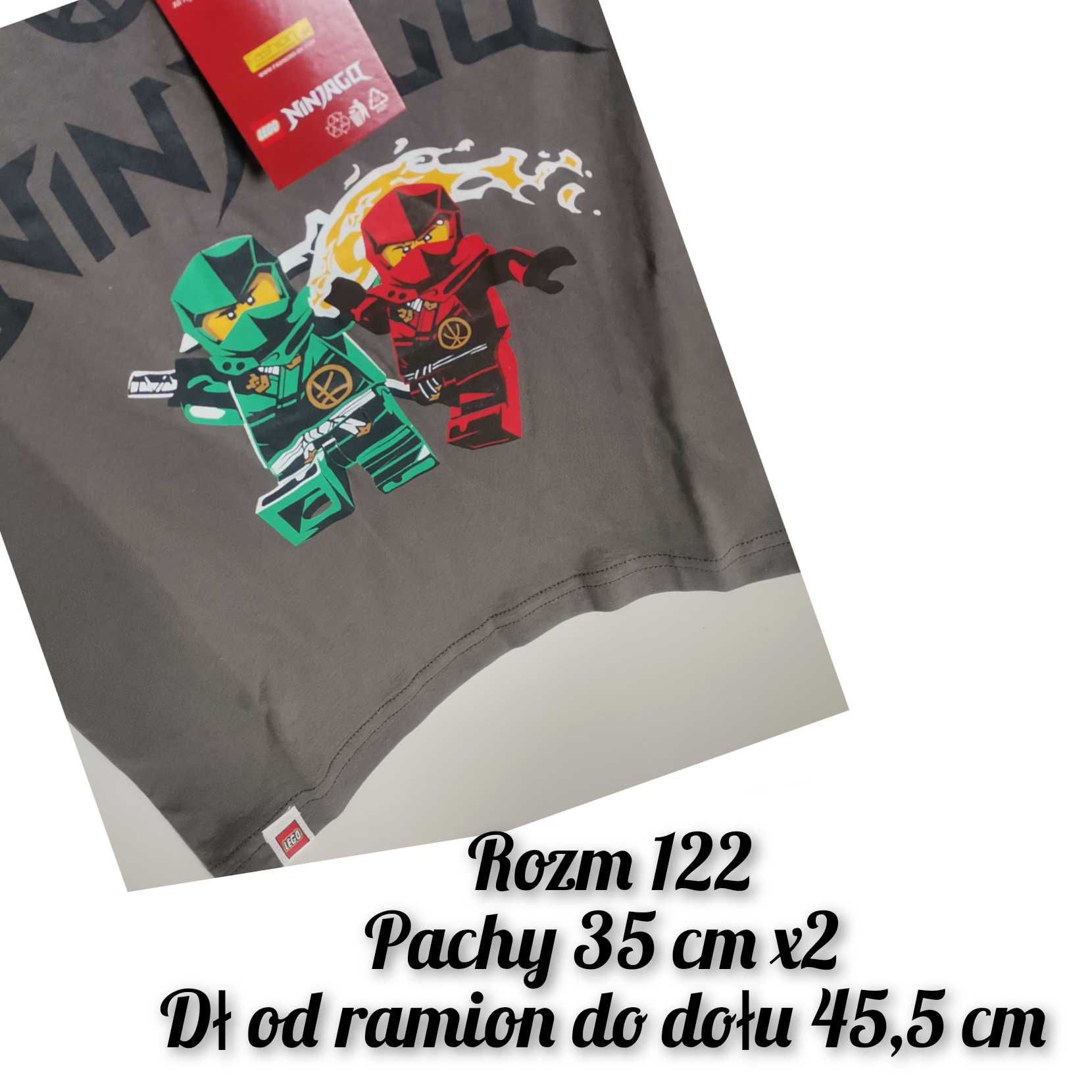 Nowy LEGO ninjago 122 T-shirt lego ninjago 122 koszulka lego