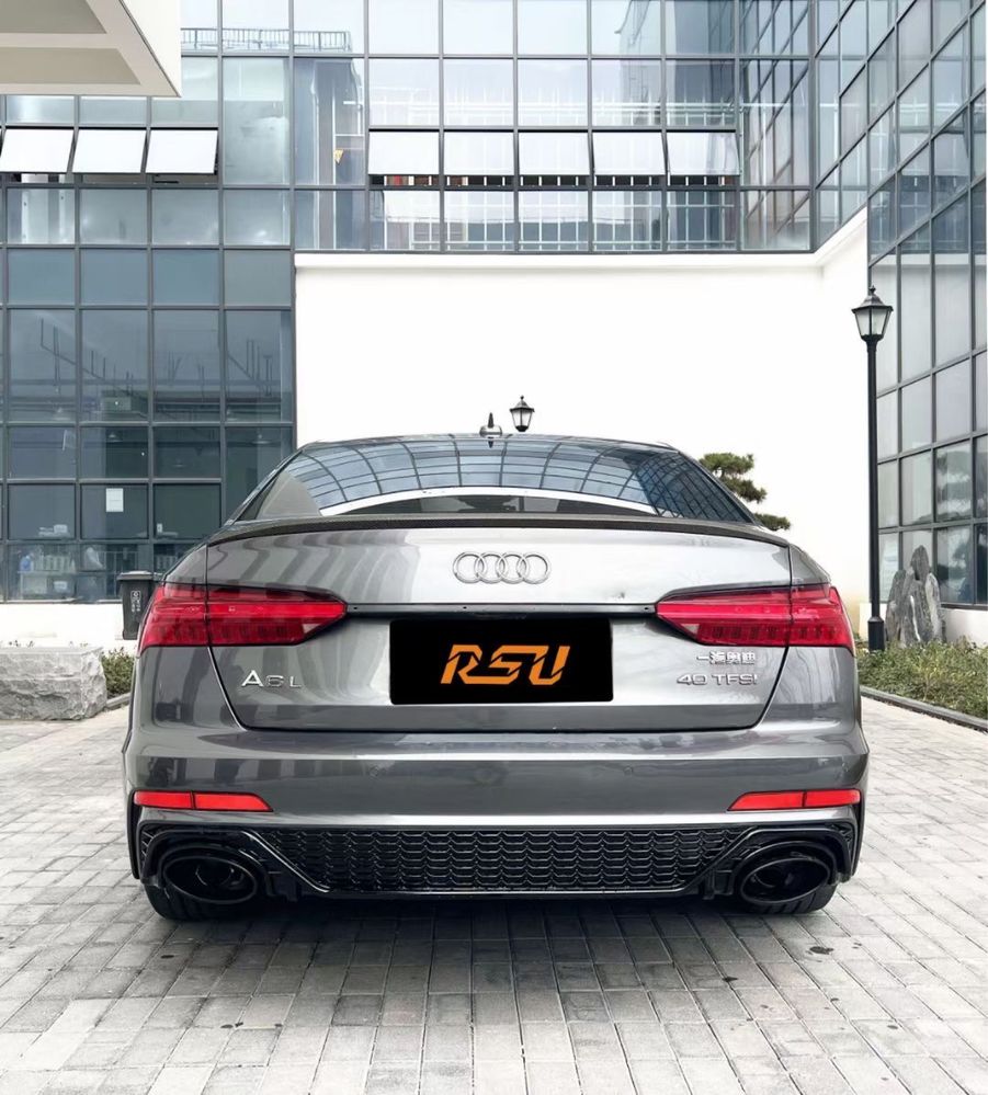 Спойлер багажника лип Audi A6 C8 2019+