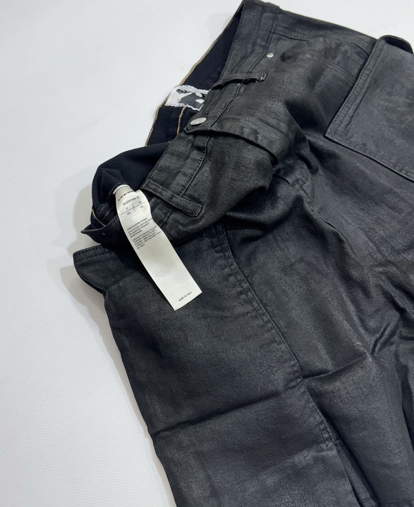 шорты Rick Owens Waxed pockets shorts